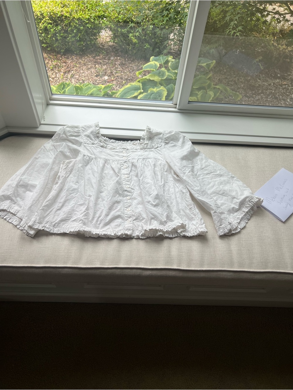 Doen blouse in salt medium Lunaria - Picture 3 of 3